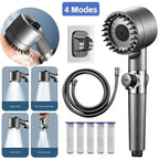 Water Filtering Shower Head – High-Pressure Filtration Showerhead