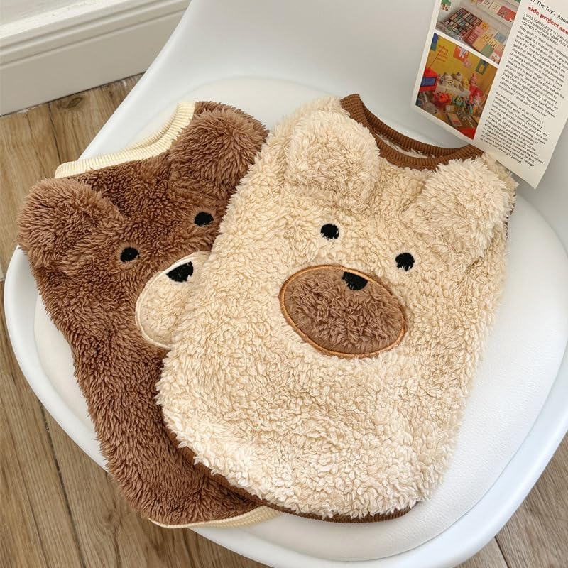 Wintry warm pet sweater