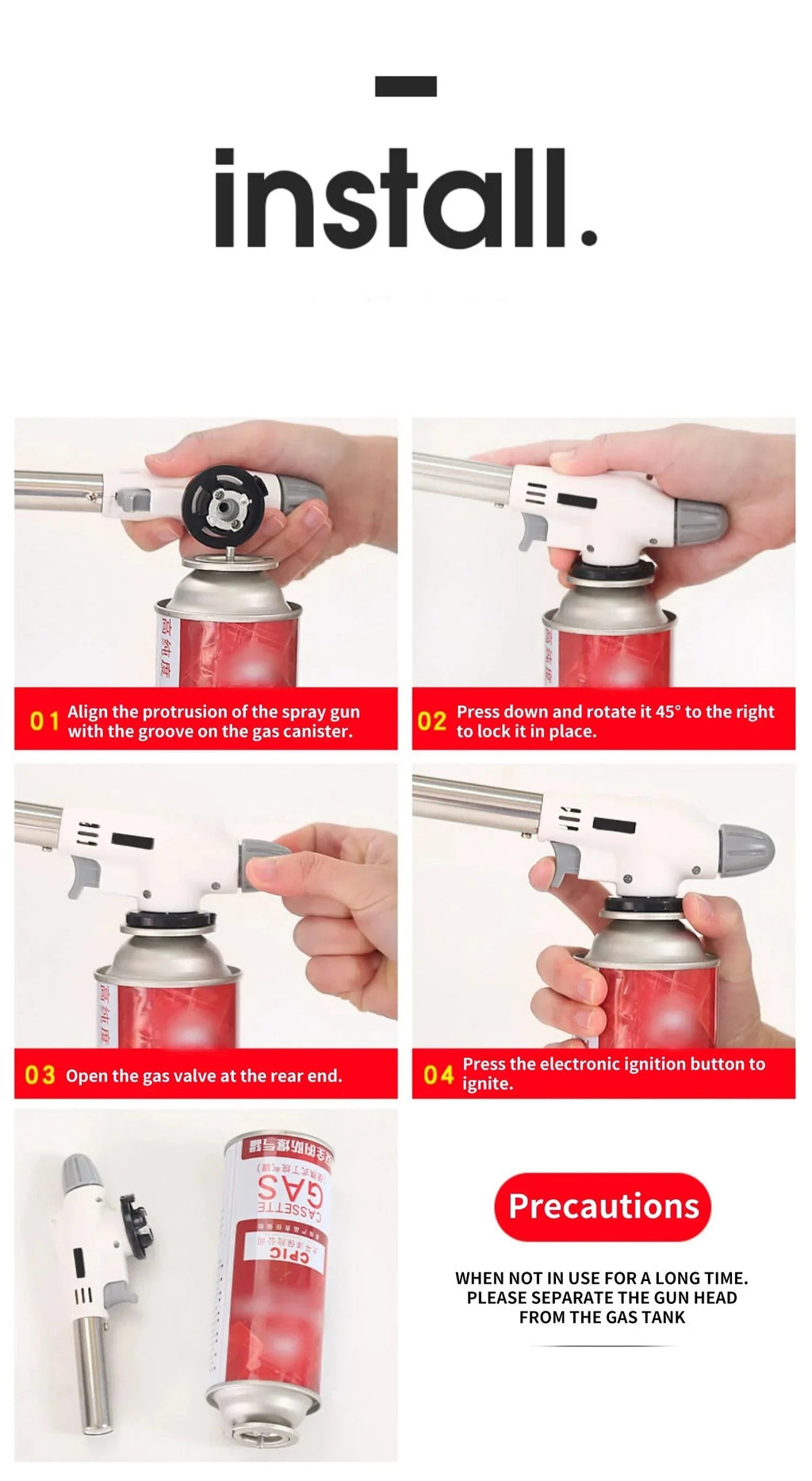 Portable Butane Gas Burner – Perfect for BBQ, Camping & Kitchen