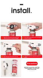 Portable Butane Gas Burner – Perfect for BBQ, Camping & Kitchen