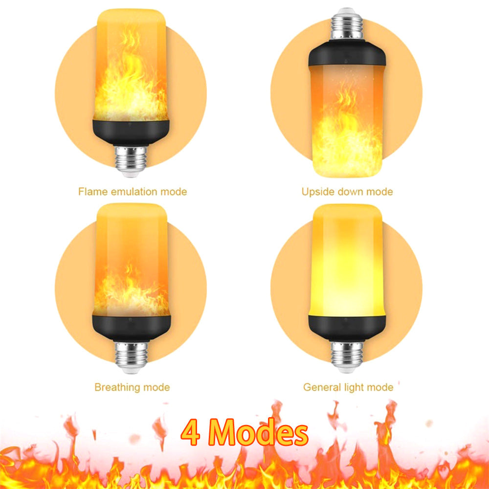 LED Party Lamp with 4 Fire Modes