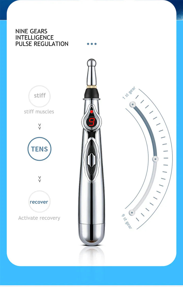 Electronic Acupuncture Pen | Meridian Massage Device for Pain Relief
