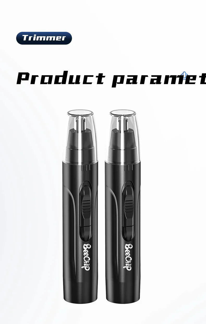 Professional painless nose and ear hair trimmer for men and women