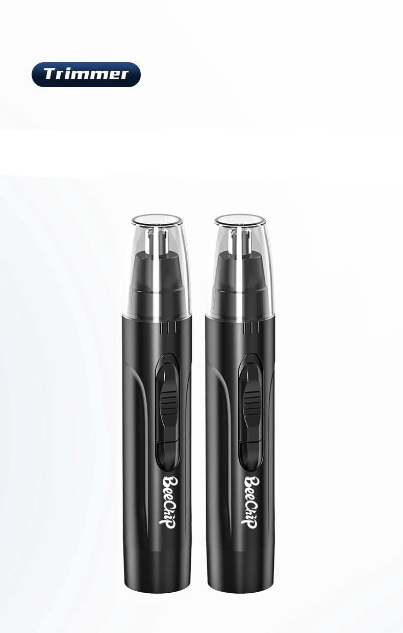 Rechargeable Nose & Ear Hair Trimmer – Pain-Free for Men & Women