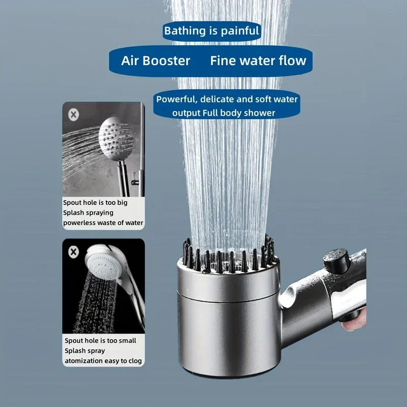 Water Filtering Shower Head – High-Pressure Filtration Showerhead