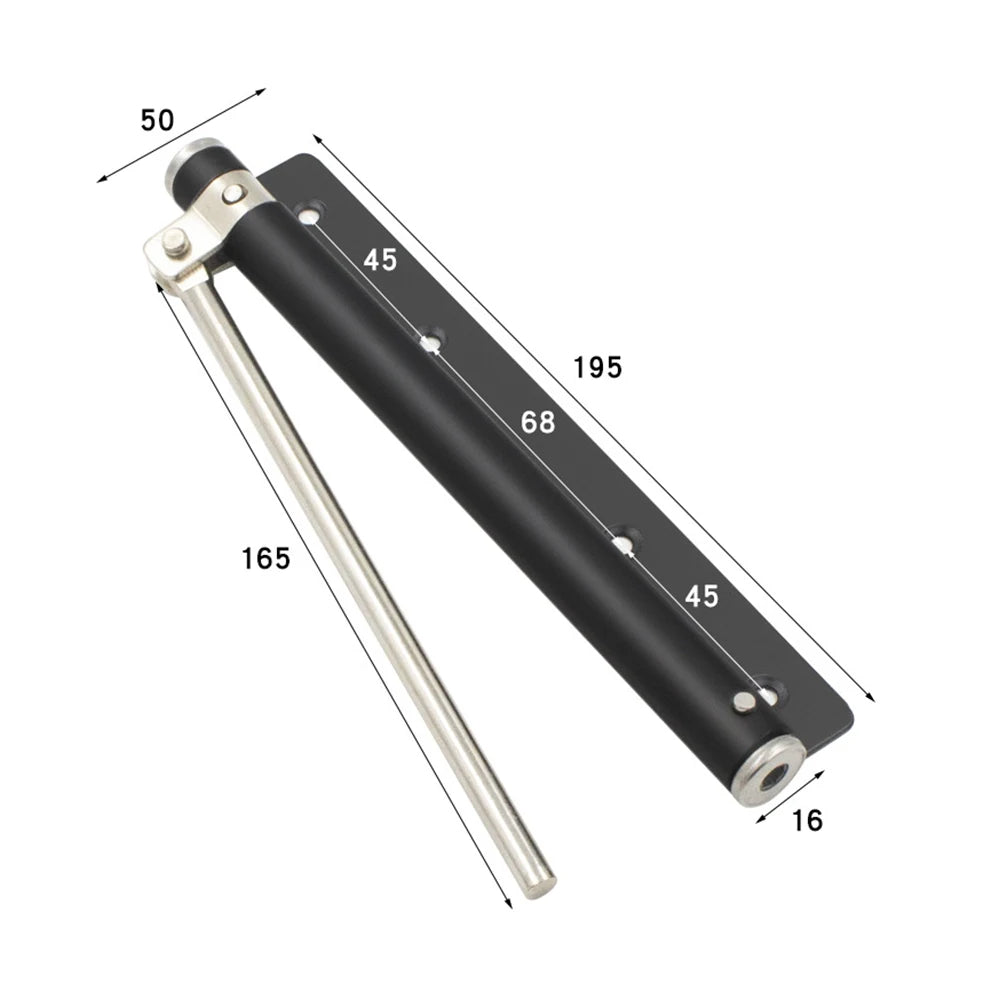 Adjustable Door Closer with Internal Spring