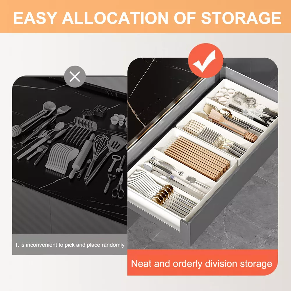 Ultimate drawer organizer | Neat and accessible storage