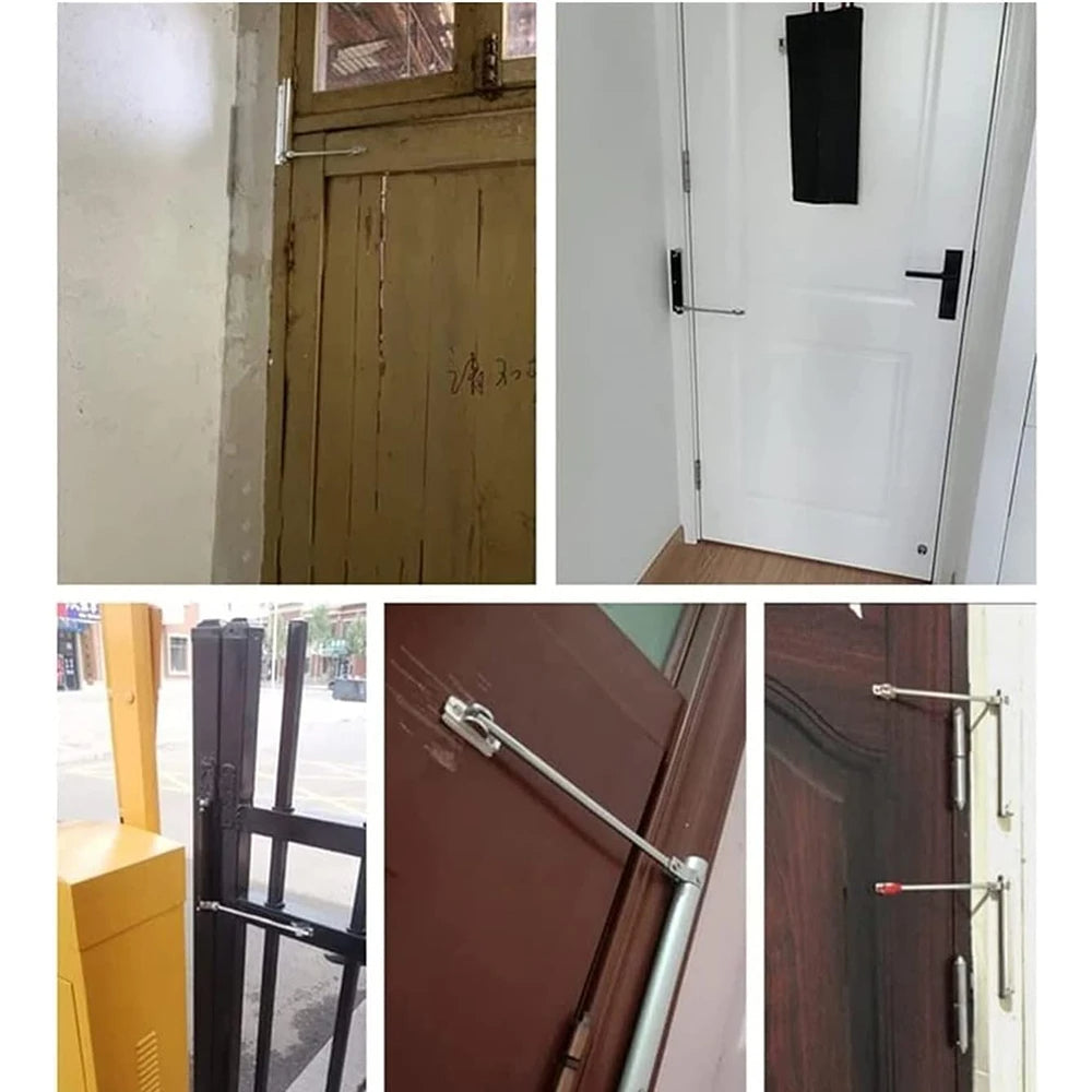 Adjustable Door Closer with Internal Spring
