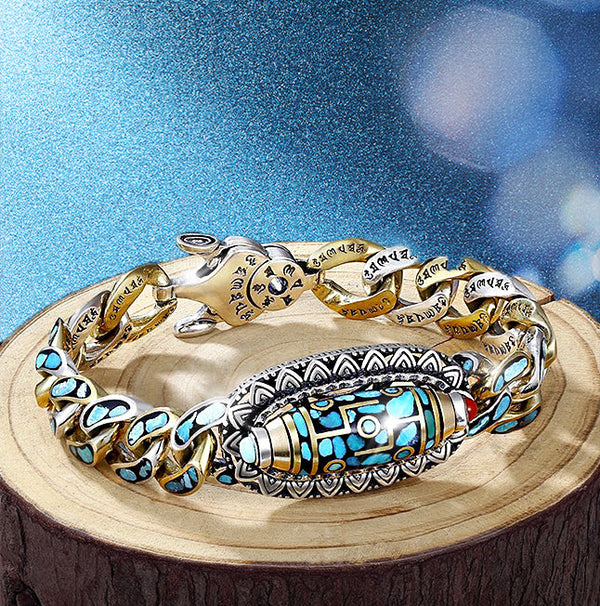 Guardian Dzi-Bracelet | Spiritual Protection & Peace