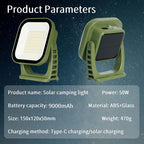 Rechargeable LED Camping Lamp with Magnets