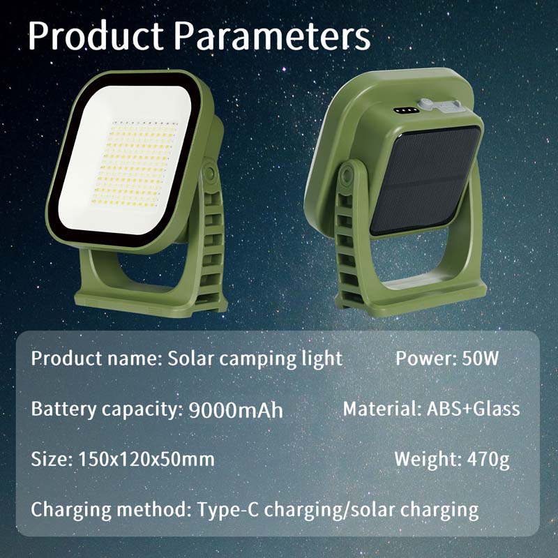 Rechargeable LED Camping Lamp with Magnets
