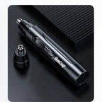 SmoothTrim Rechargeable Nose and Ear Trimmer with Stainless Steel Blades