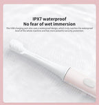 Electric Sonic Toothbrush – Waterproof and USB rechargeable