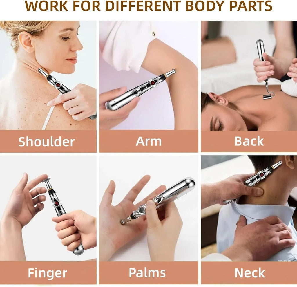 Electronic Acupuncture Pen | Meridian Massage Device for Pain Relief