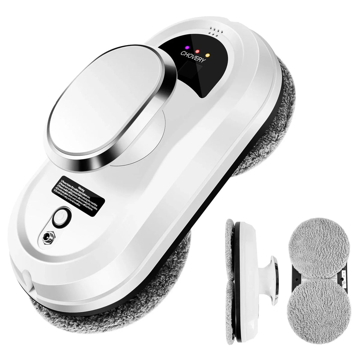 SMART ROBOT WINDOW CLEANER WITH REMOTE CONTROL – AUTOMATIC VACUUMING AND CLEANING FUNCTION