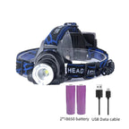 Rechargeable Waterproof LED Headlamp