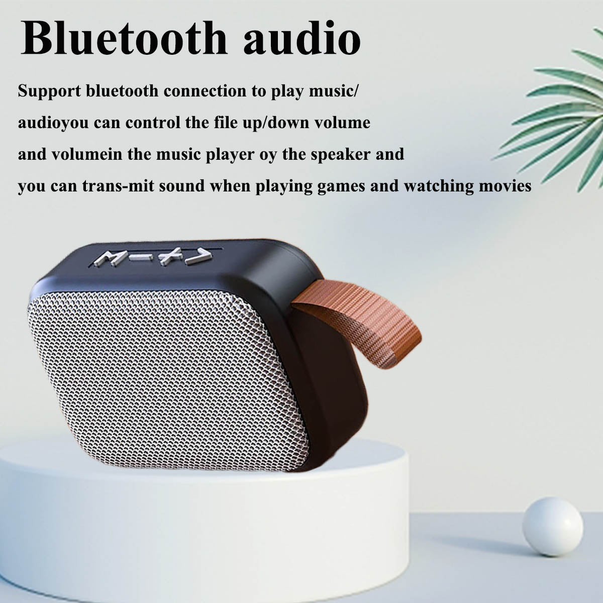 Portable 3D Bluetooth Speaker