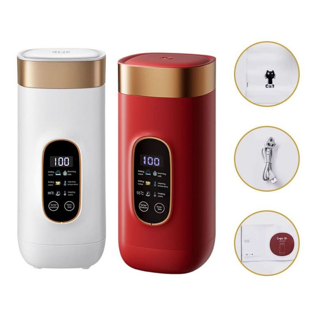Minimalist comfort of warm drinks on the go