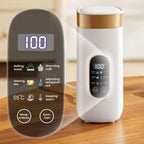 Minimalist comfort of warm drinks on the go