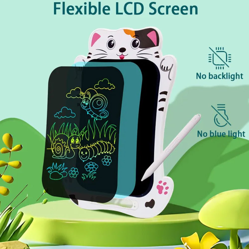 Drawbuddy – Reusable LCD Drawing Tablet for Kids with Animal Design