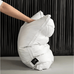 NIGHTPLUME – Luxury Goose Down Pillow for Restful & Comfortable Sleep