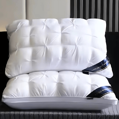 NIGHTPLUME – Luxury Goose Down Pillow for Restful & Comfortable Sleep