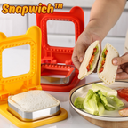 Crustless Sandwich Cutter & Sealer | ToastyPress Kitchen Tool | Compact Lunchbox Maker