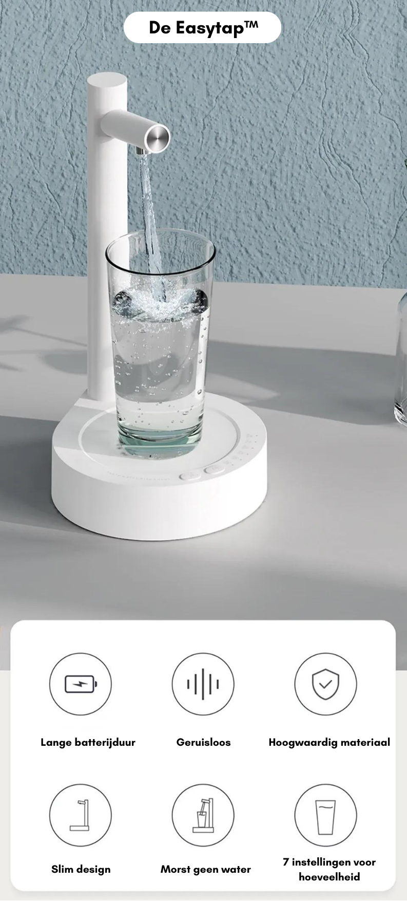 Drink Water Effortlessly, Right From Your Bed - HydraTap™