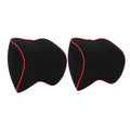 DRIVECOMFORT – 2-Pack Memory Foam Neck Pillows for Ergonomic Travel Support