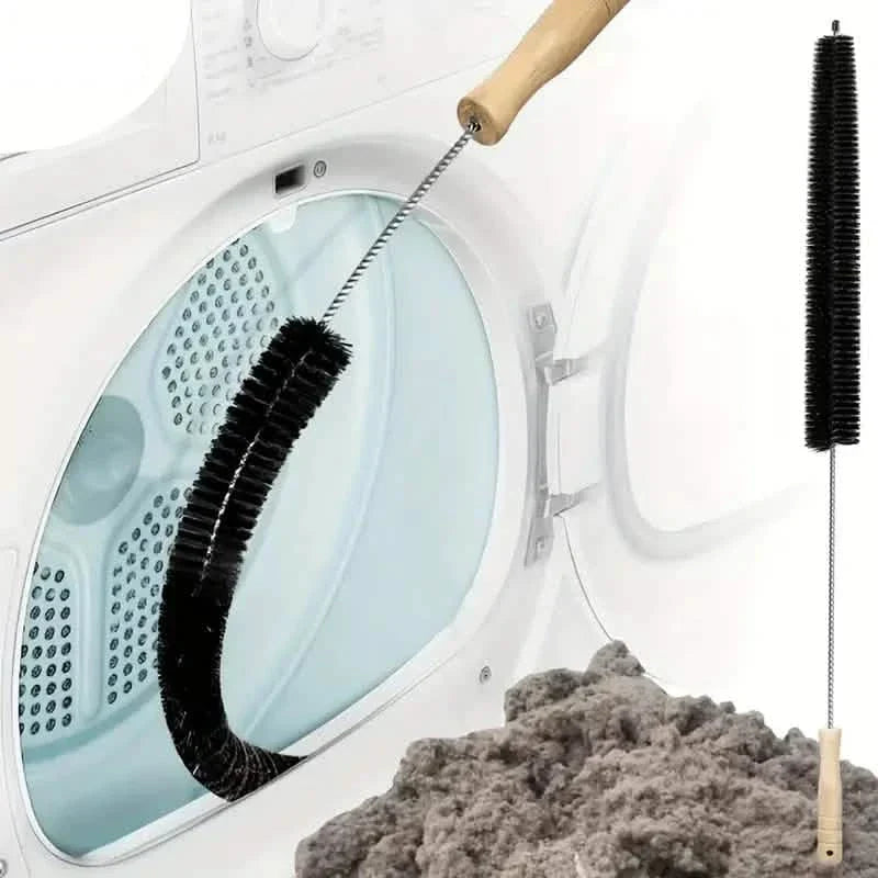 Dryer exhaust cleaning made easy with Lint-Cleaner tool