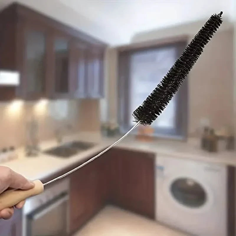 Dryer exhaust cleaning made easy with Lint-Cleaner tool