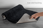 Luxura UltraSoft Bath Mat | Super-absorbent microfiber bathroom rug with anti-slip backing