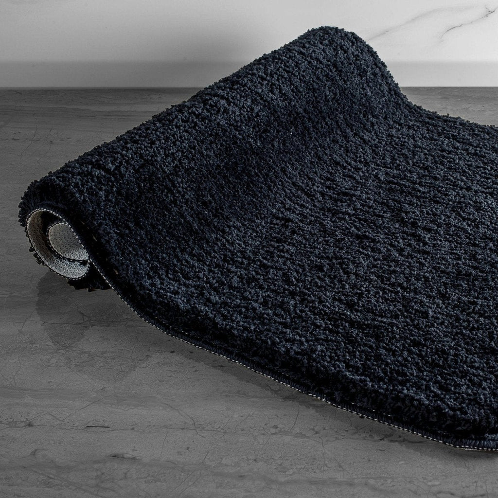 Luxura UltraSoft Bath Mat | Super-absorbent microfiber bathroom rug with anti-slip backing