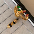 Dual Diamond Wrapped Rings
