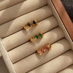 Dual Diamond Wrapped Rings
