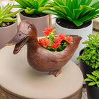 Duck Statue Flowerpot - QuackyPlanter