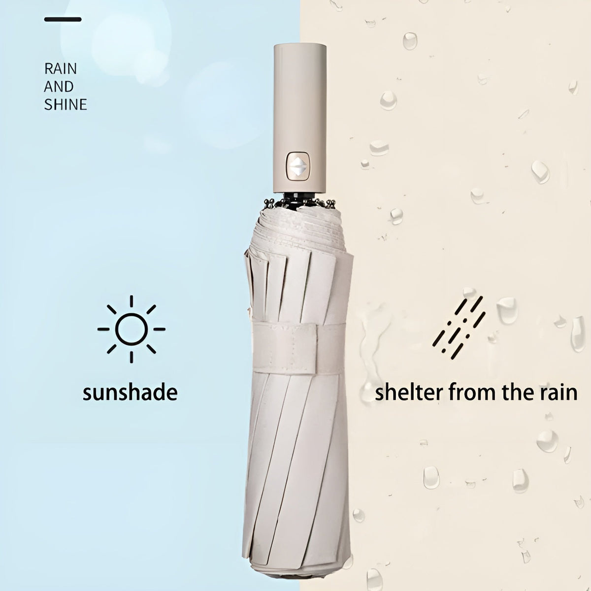 Durable Umbrella with UV Protection - StormShield