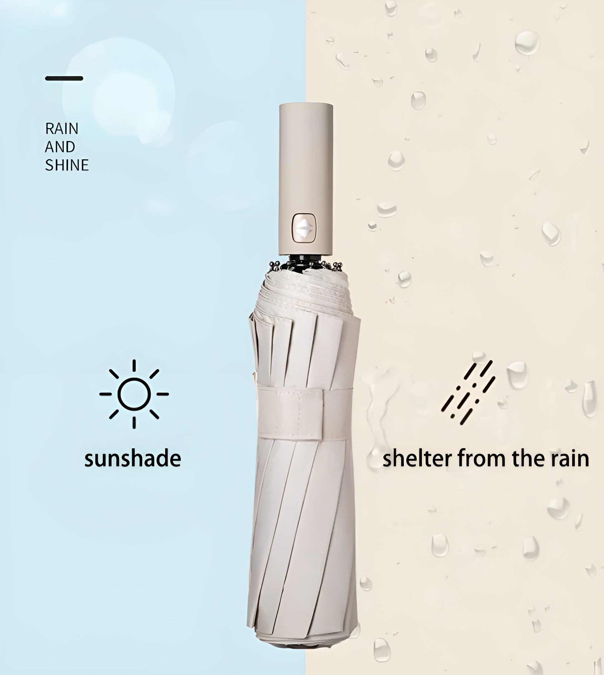 Durable Umbrella with UV Protection - StormShield