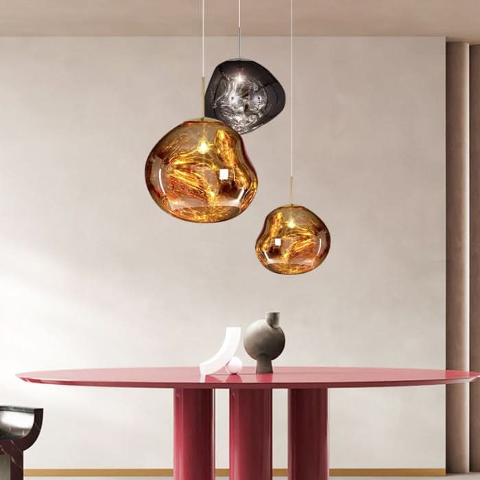 Dynamic Acrylic LED Ceiling Lamp with Mirror Finish