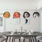 Dynamic Acrylic LED Ceiling Lamp with Mirror Finish