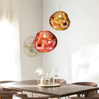 Dynamic Acrylic LED Ceiling Lamp with Mirror Finish