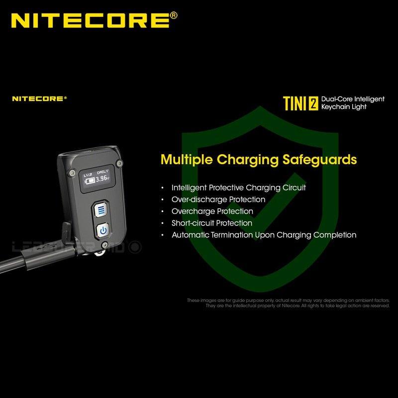 Dynamic super bright rechargeable keychain flashlight