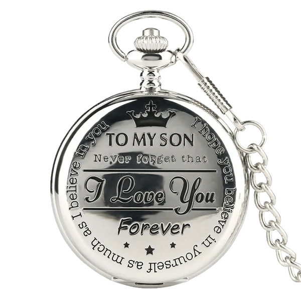 Best Gift-Pocket Chain Watch With Quartz