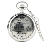 Best Gift-Pocket Chain Watch With Quartz