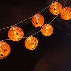 PumpkinBlaze String Lights — Transform your Halloween night into a magical sea of lights that captivates all eyes!