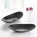 BlackTray - Elegant Oval Storage Tray for Jewelry
