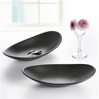 BlackTray - Elegant Oval Storage Tray for Jewelry
