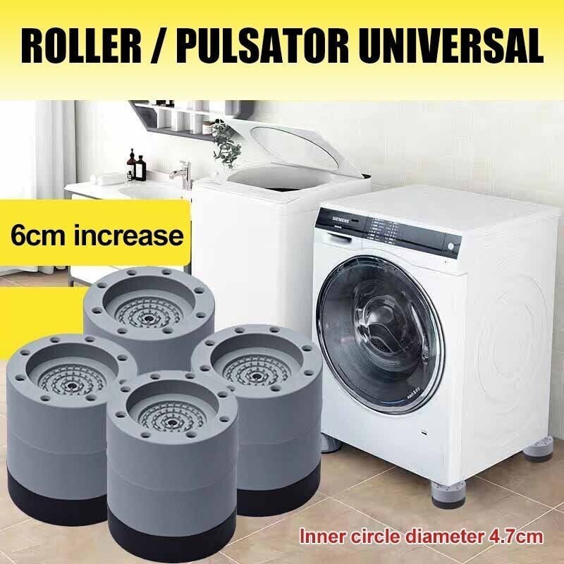 Vibration-free washing machine feet - 4 pcs