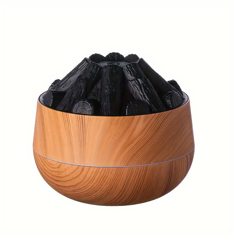 Fire Diffuser - Mini simulated charcoal fire air humidifier with realistic flame effect