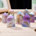 Angel Aura Quartz Crystal Sticks Gemstone Decor